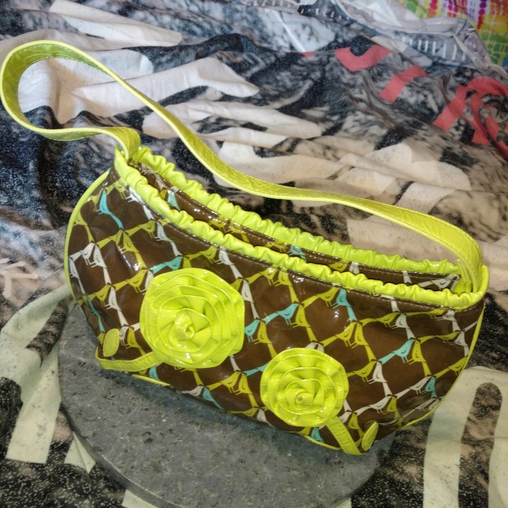 Vera Bradley SITTIN' IN A TREE Coated Mini Bag